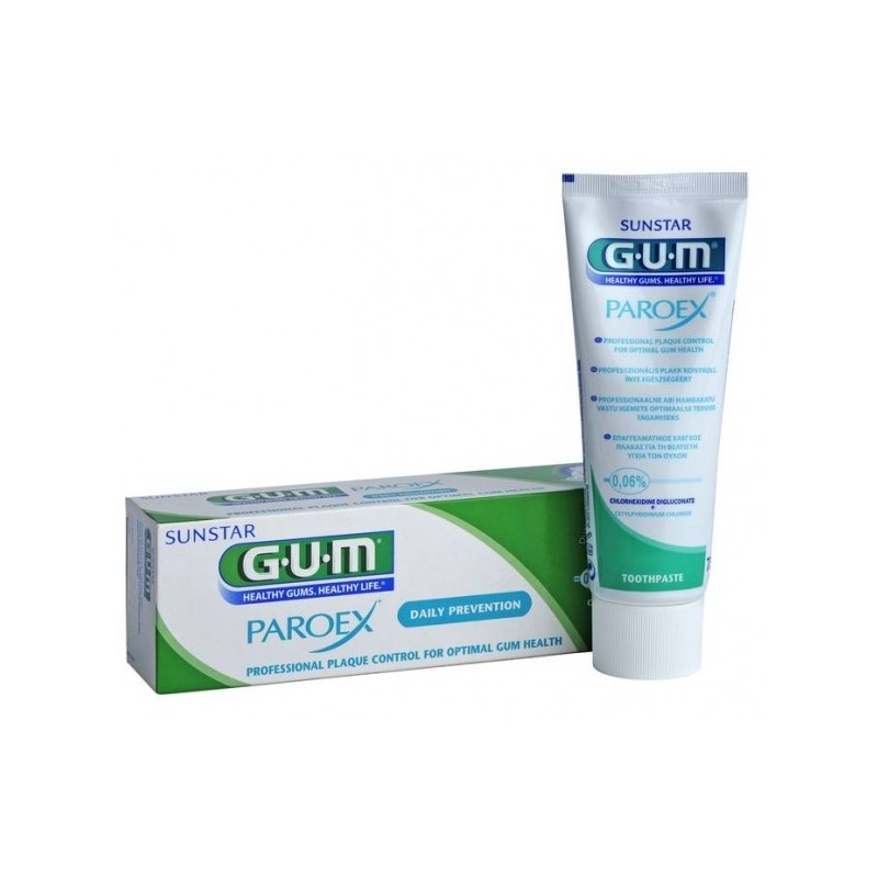Pasta de dinti GUM Paroex 0.06% Chlorhexidine + CPC 75ml oralix poza