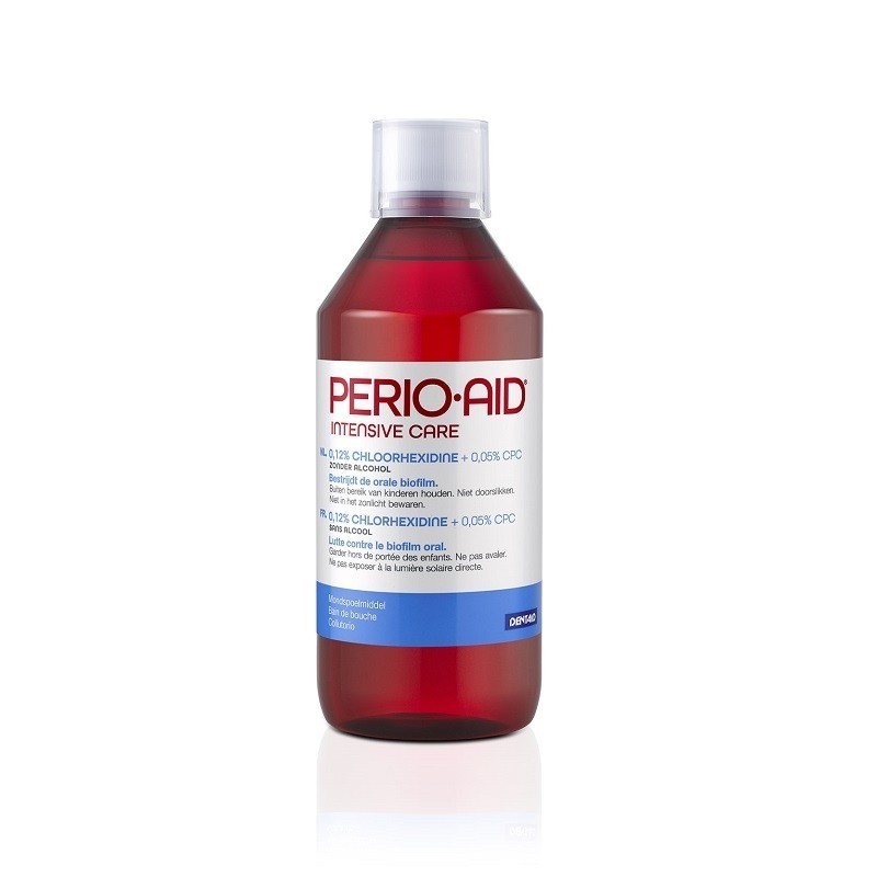Apa de gura Perio-Aid Intensive Care 0.12% 500 ml Dentaid