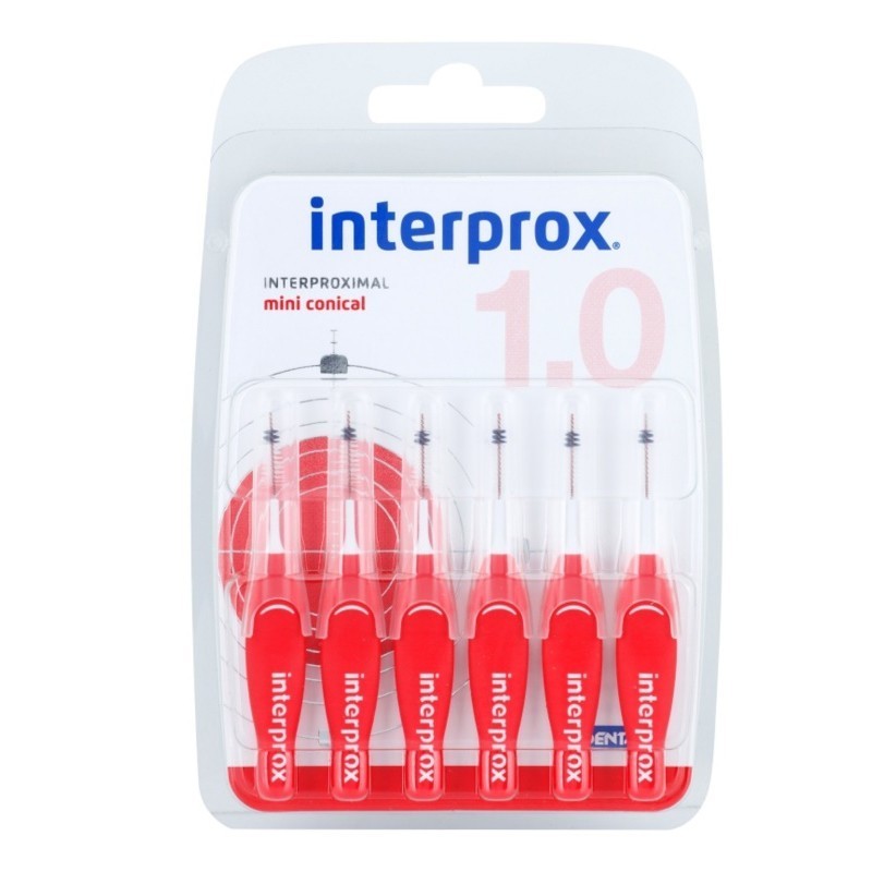 Perii interdentare INTERPROX 4G Miniconical - 6buc