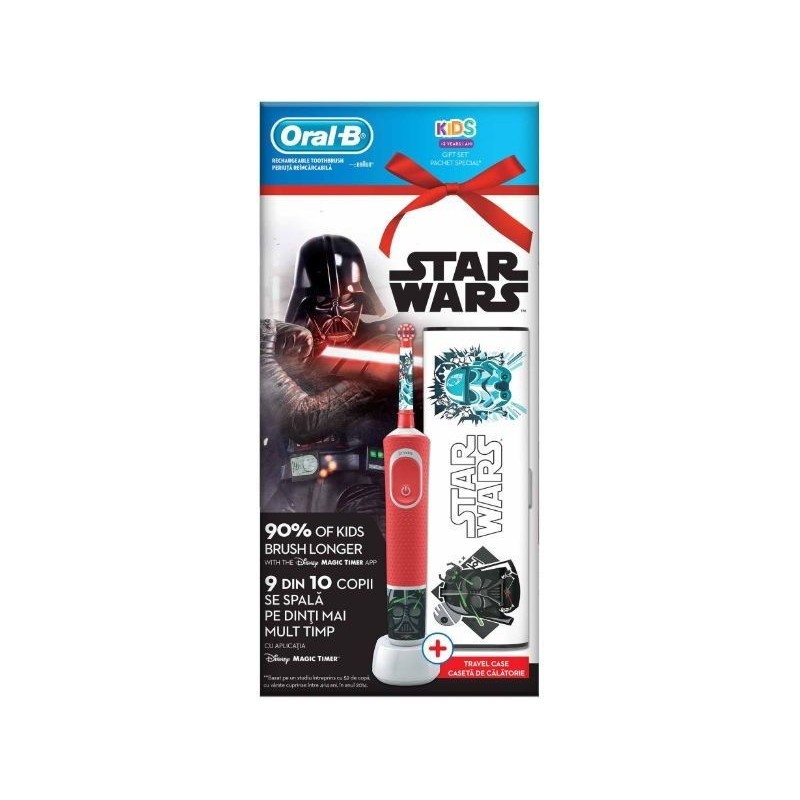 Set periuta el. Oral-B Vitality Star Wars + caseta calatorie