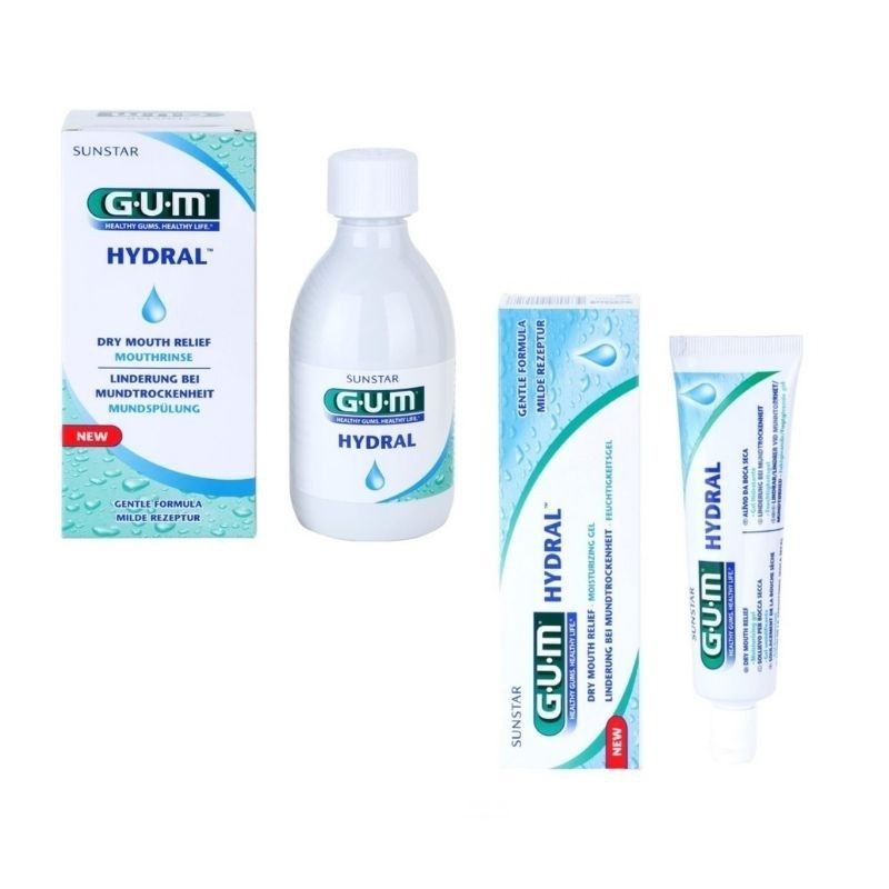 Pachet Promo Apa de gura + Gel hidratant Gum Hydral GUM