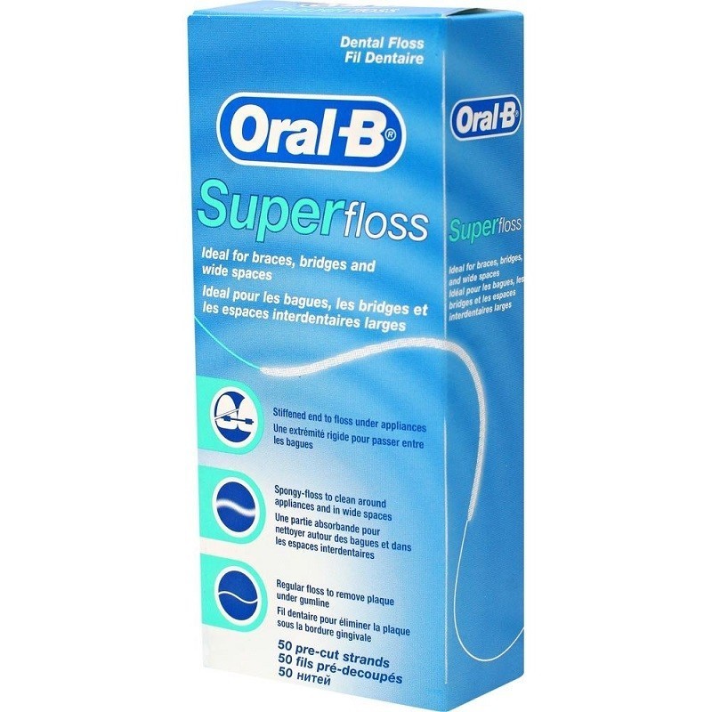 Matase dentara Oral B Superfloss 50m